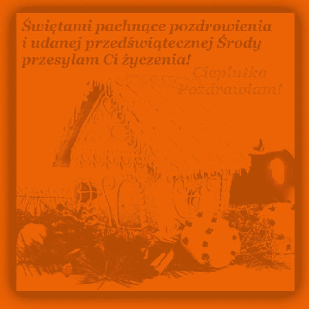 Świętami pachnące pozdrowienia